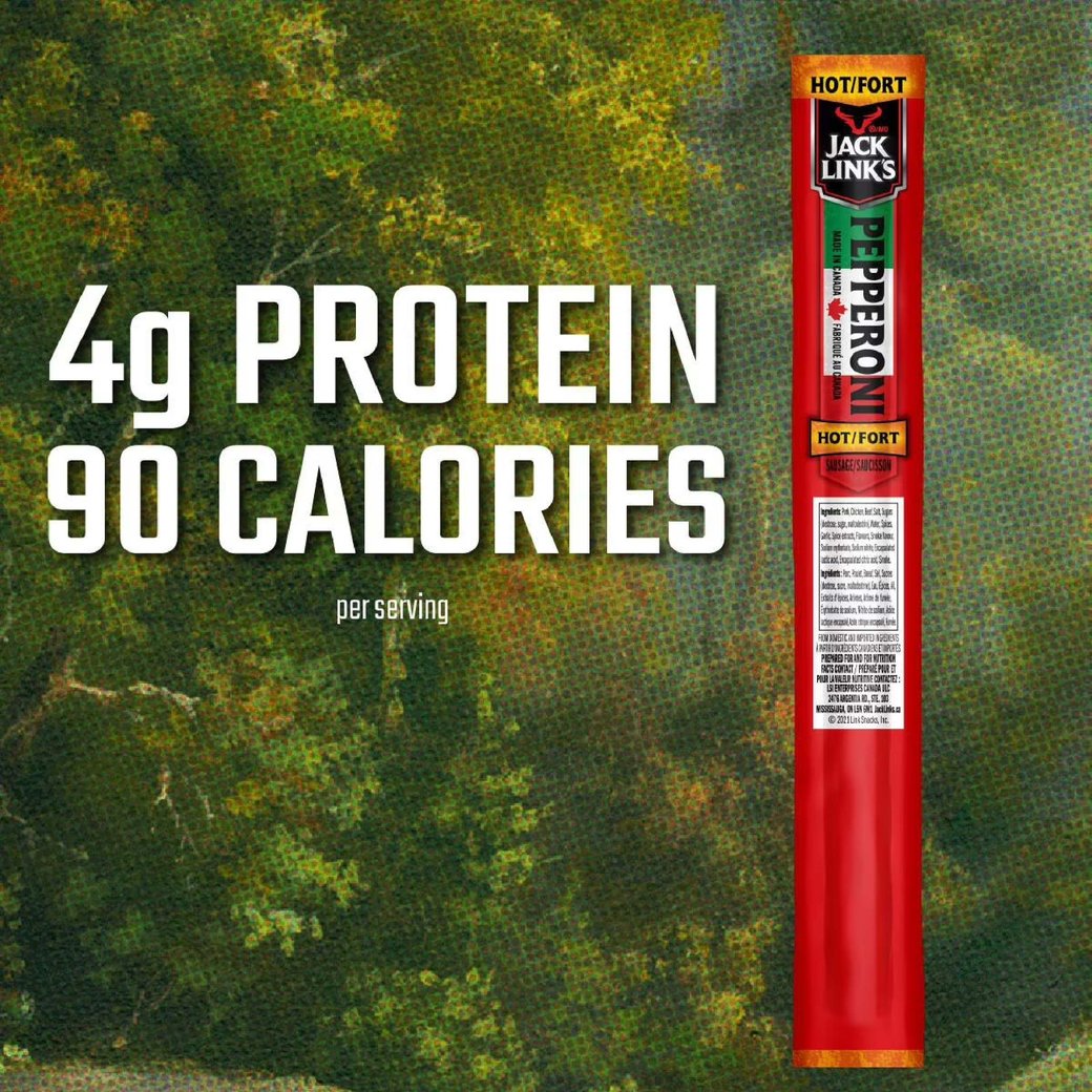 Jack Link's Hot Pepperoni Sausage Stick