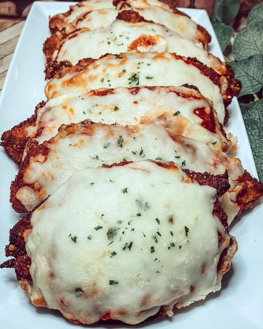 Chicken Parmigiana Serves 8-12