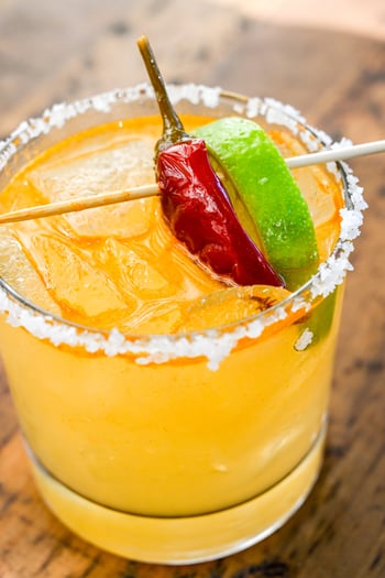 Italy meets Mexico today and we are HERE for it. 🌶️ Our Margarita Diavolo — Mezcal Xicala, Grand Marnier, Calabrian chili — is the only tequila cocktail that makes you question every margarita you've ever had. Available all day. 

#NationalTequilaDay #MargaritaDiavolo #BellaBrava #CalabrianChili