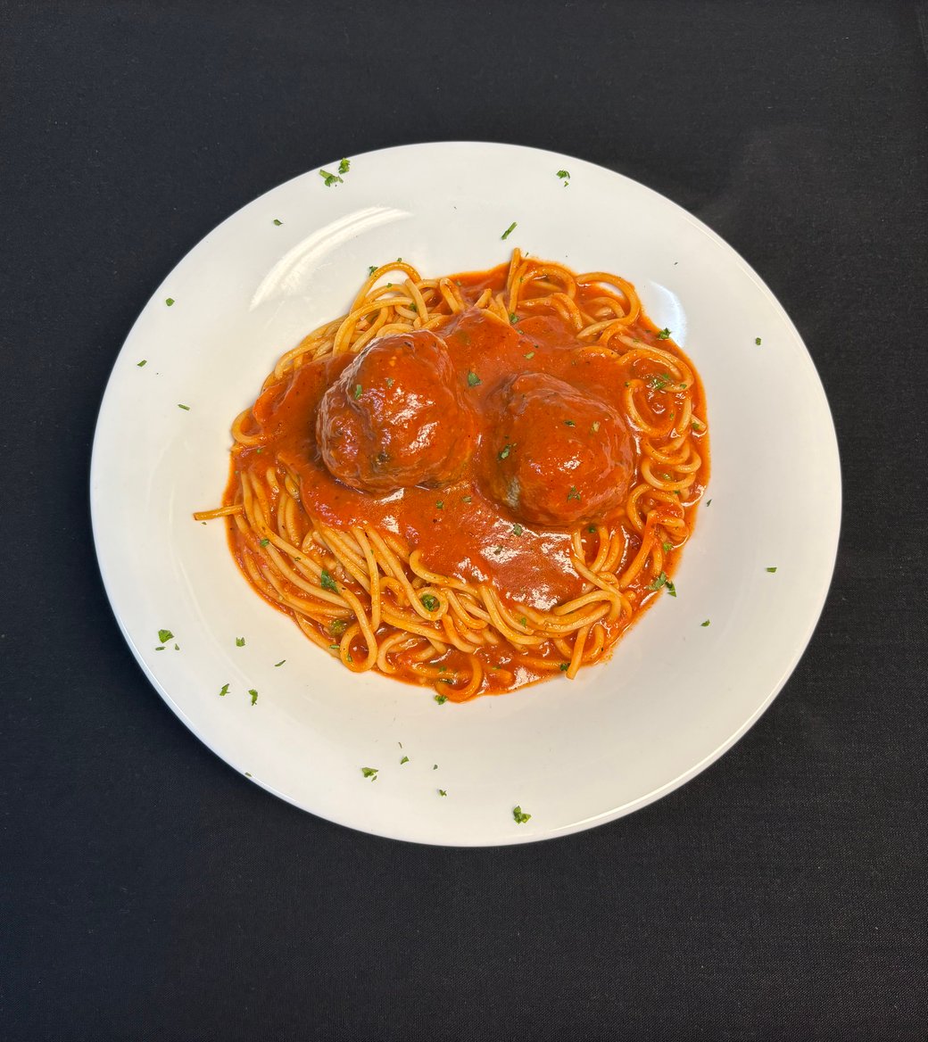 Spaghetti with Meatballs or Italian Sausage