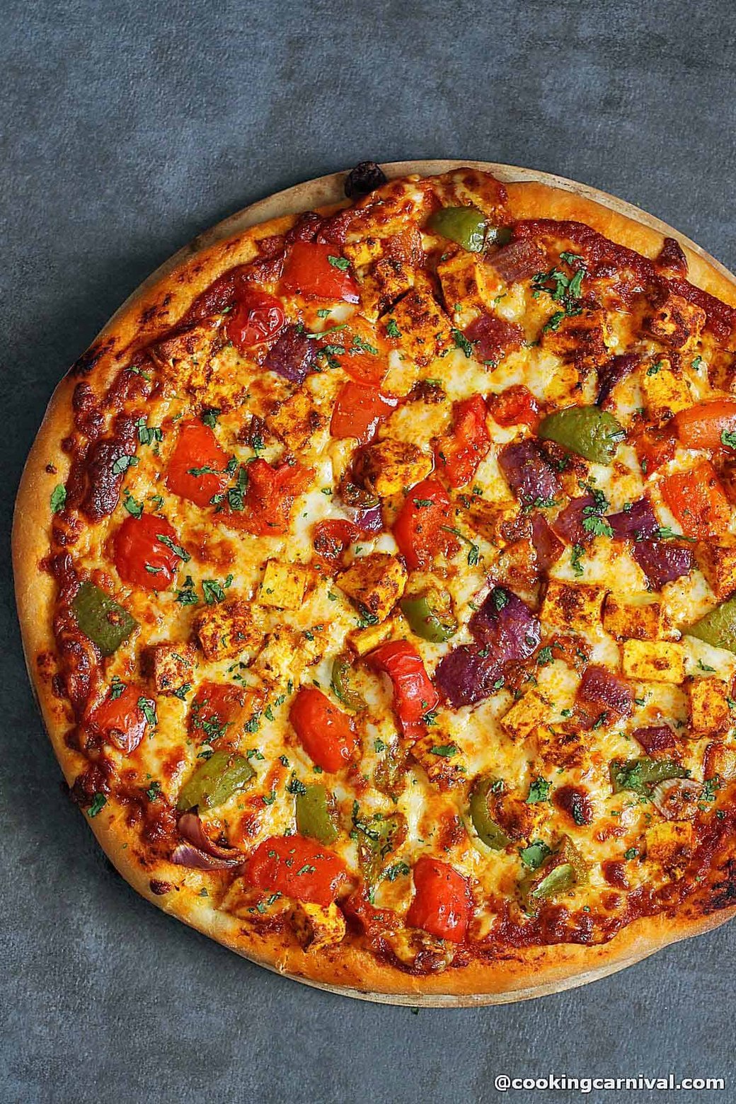 Paneer Tikka Pizza