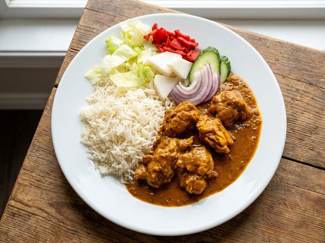 Chicken Curry Rice Bowl🌶️🌶️