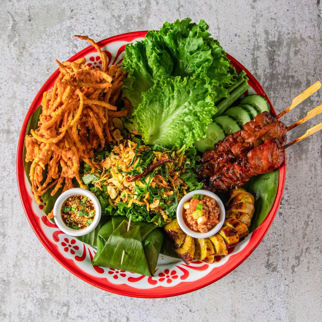 Northern Thai Platter (Dine-In Only) [AVAILABLE MON-FRI 4 PM-CLOSE, SAT-SUN OPEN-CLOSE]