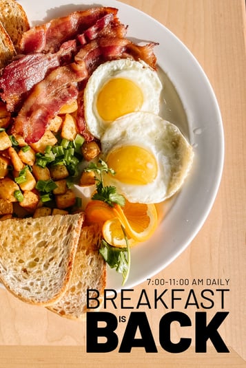 Breakfast is back!