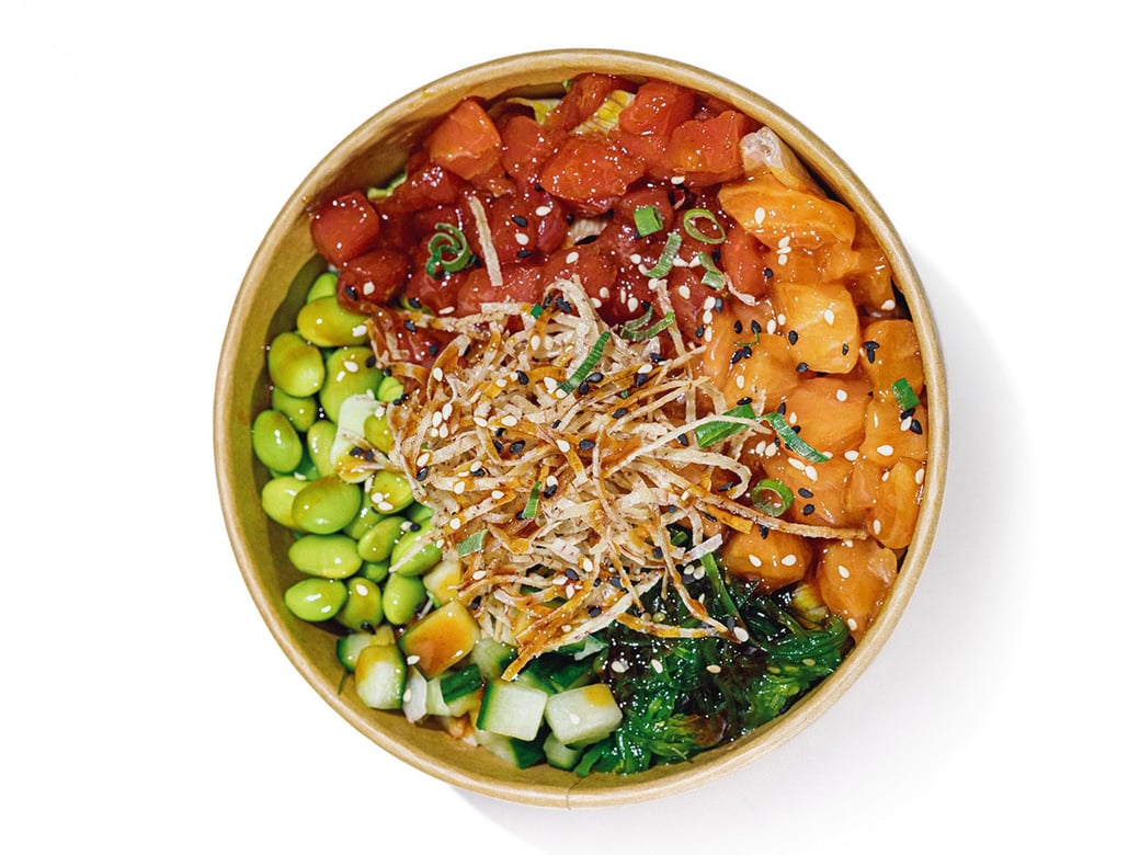 Salmon & Tuna Poke Bowl