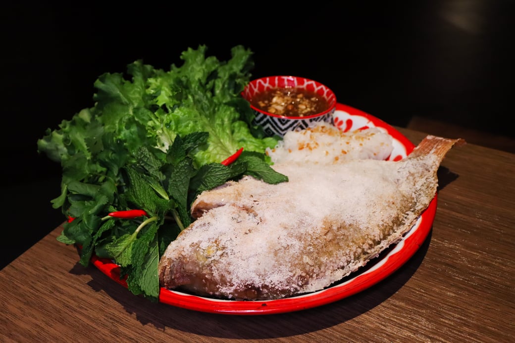 Pla Pao (Salt-Crusted Baked Fish)