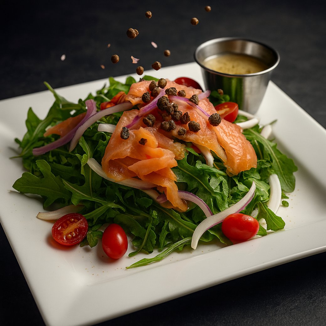 SMOKED SALMON & ARUGULA
