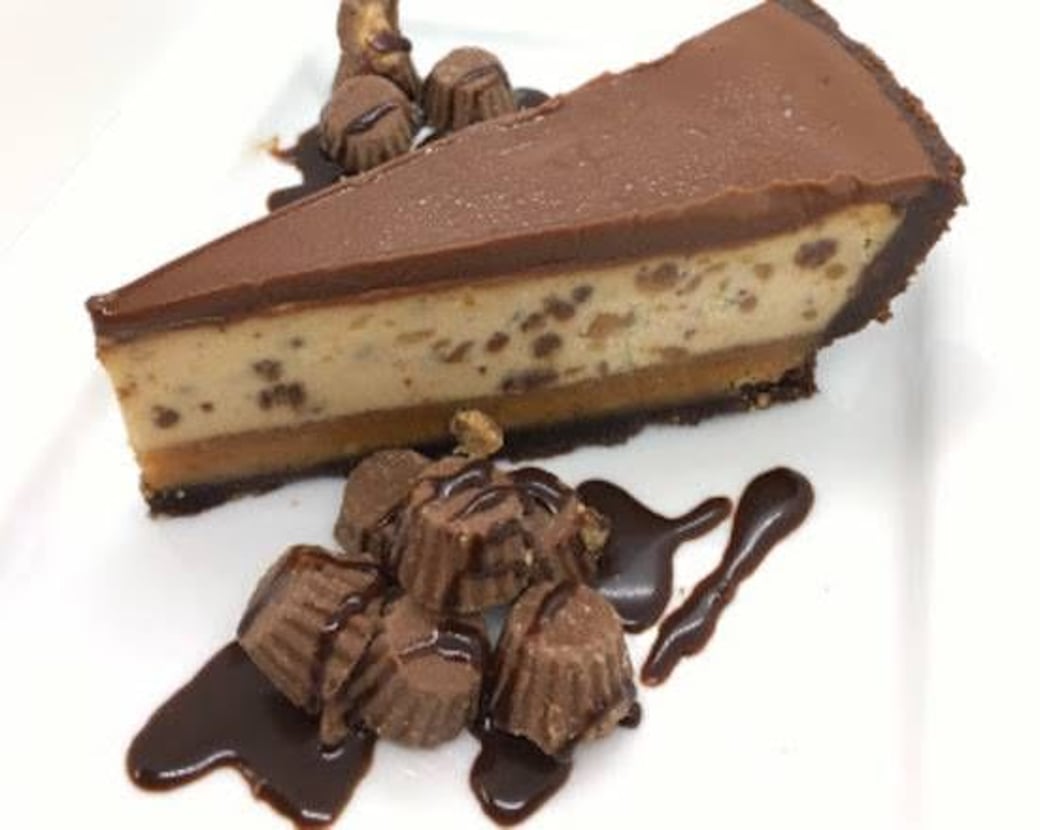 Carol's Reese's Cheesecake Slice