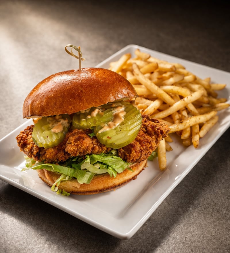 Stephens Fried Chicken Sandwich
