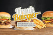 Fresh Burger, menu cover image