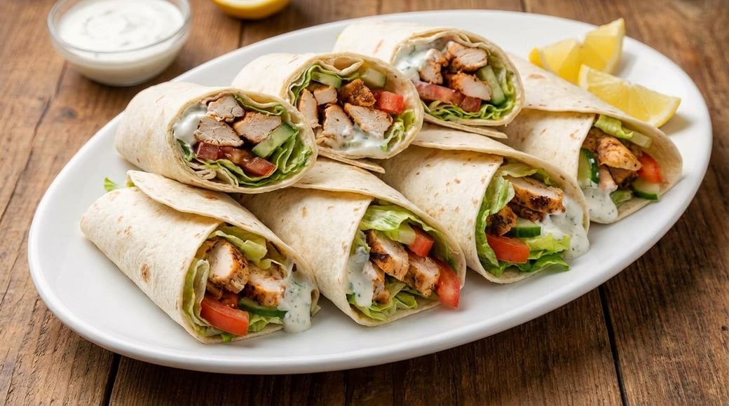 Chicken Kebab Wrap