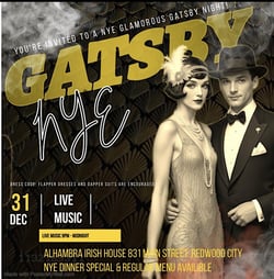 New Year’s Eve 1920s-Inspired Eve Gala. Live music, dinner & dancing! , shop product