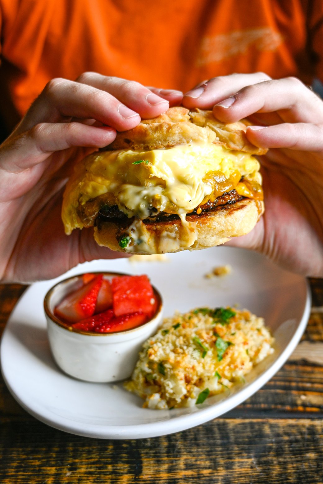 Breakfast Smash-Wich