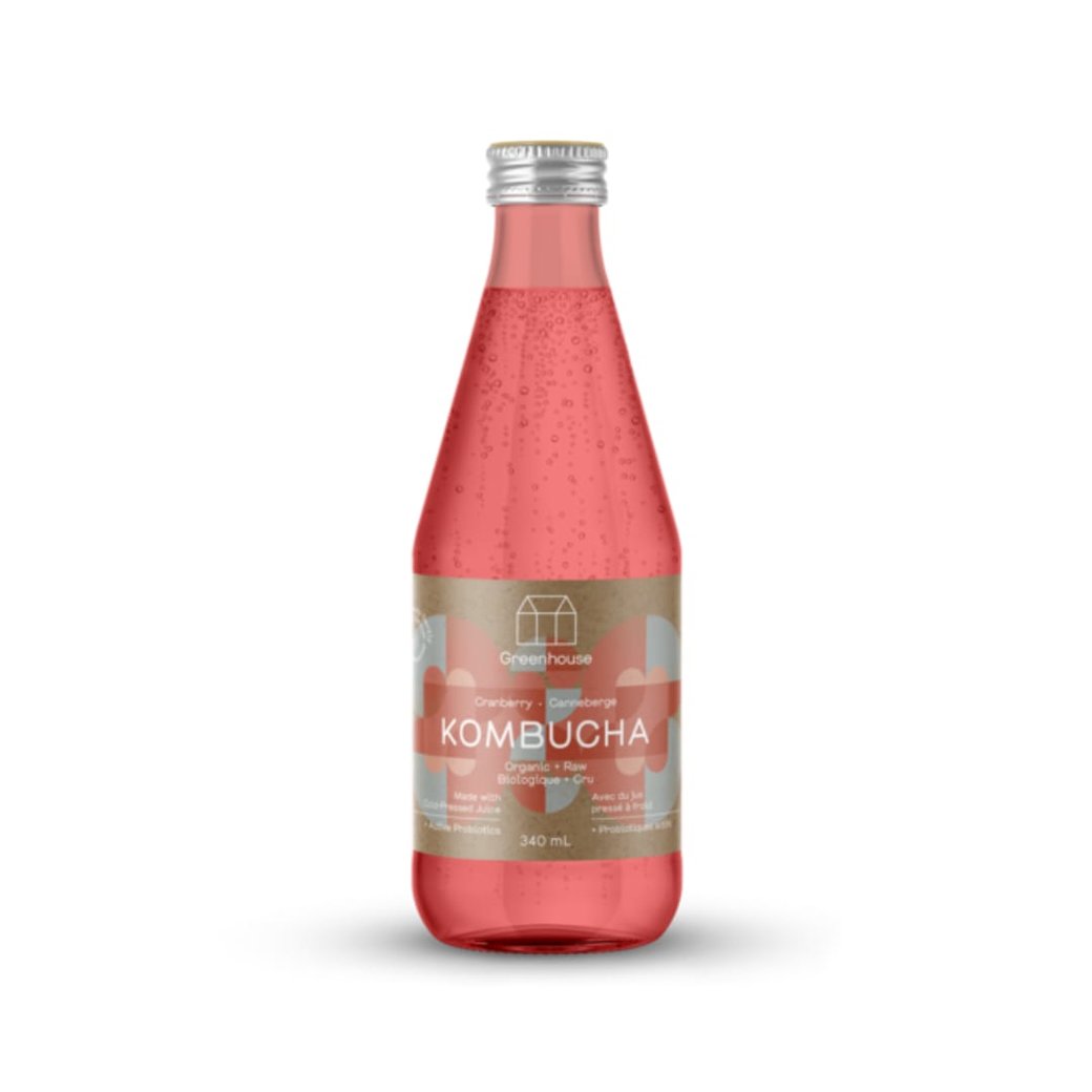 GREENHOUSE KOMBUCHA | CRANBERRY
