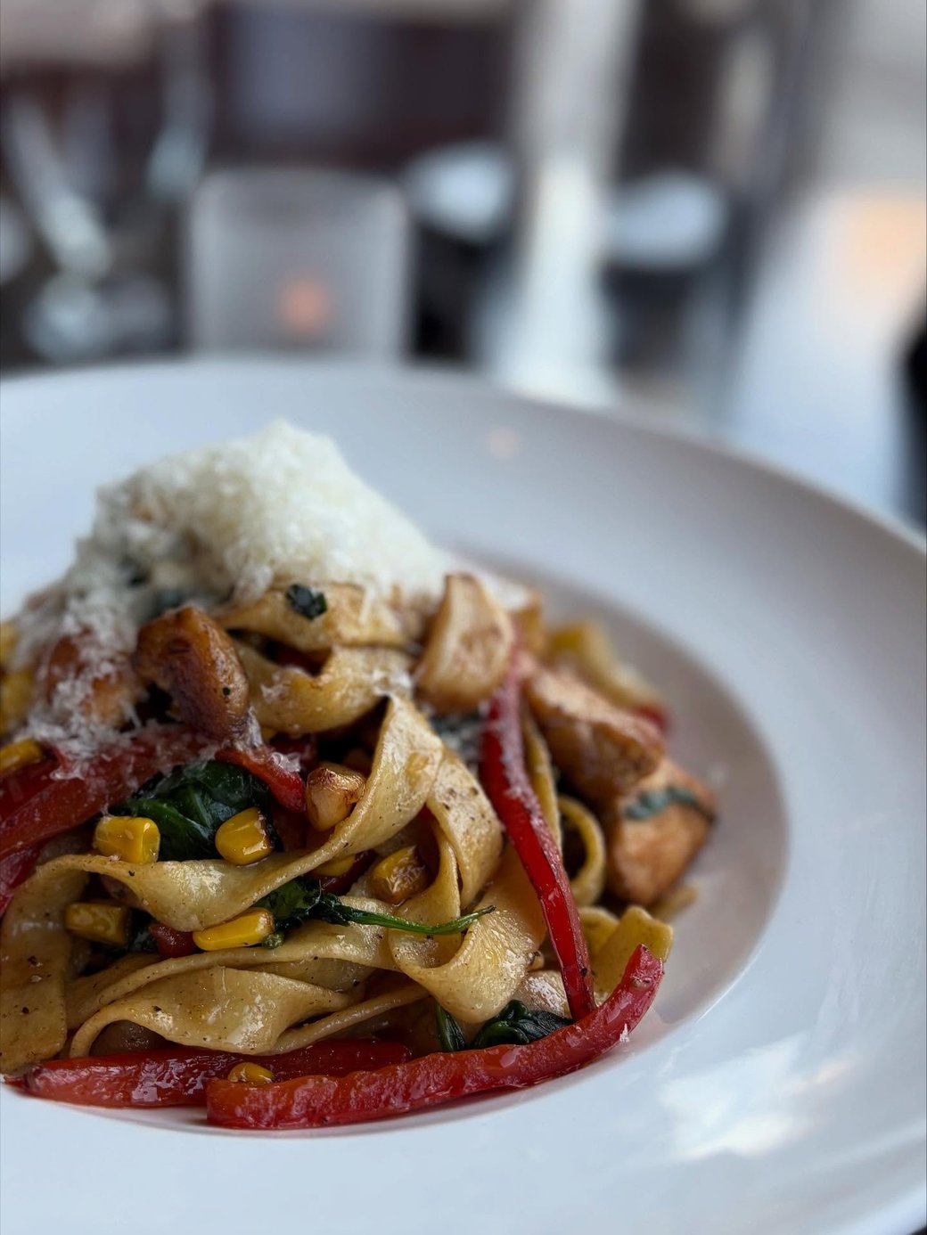 Hot Smoked Garlic Fettuccine