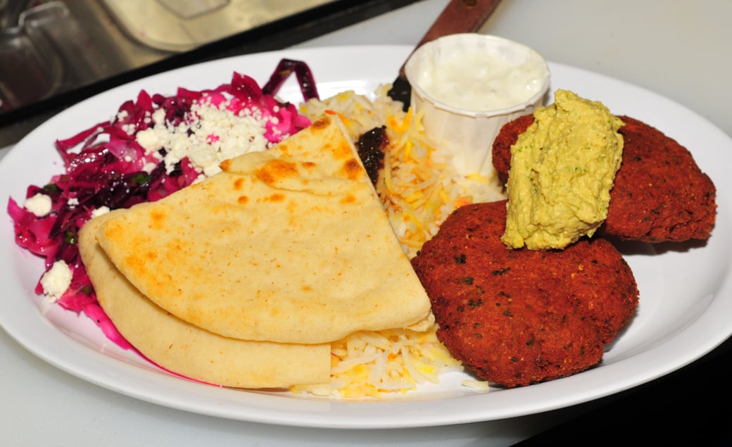 Falafel Cakes Entree