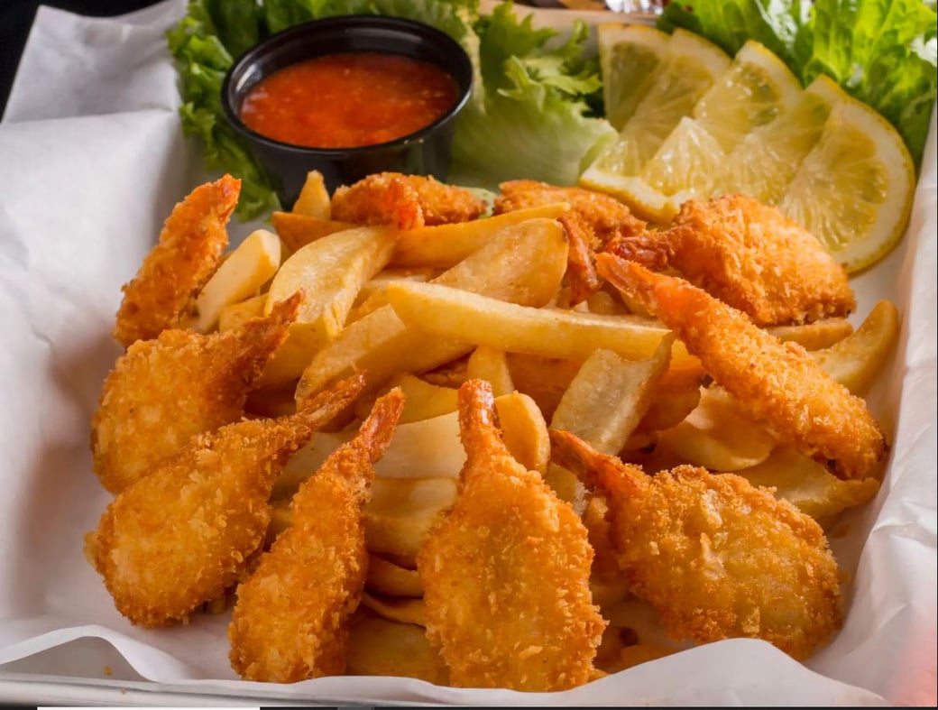 FRIED SHRIMP PLATE