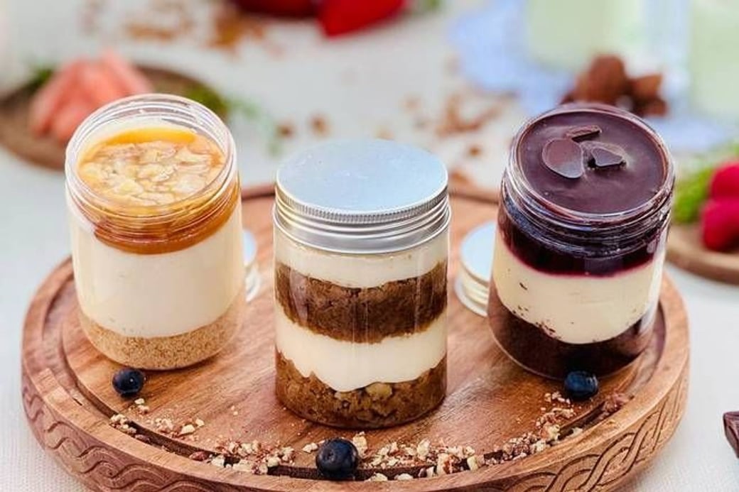 Cake Jar Trio (3 Jars)