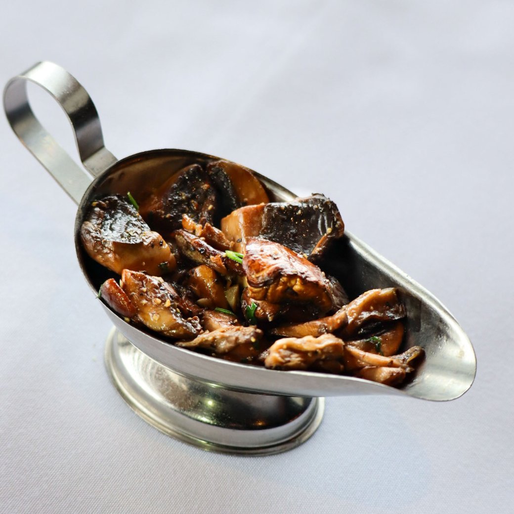 HERB BUTTERED MUSHROOMS