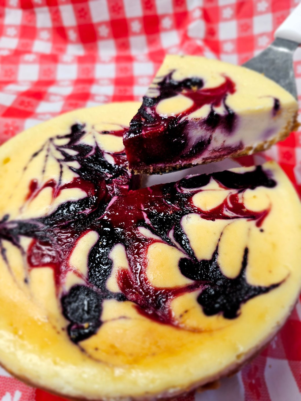 This Month's Spotlight Pie: Firecracker Cheesecake