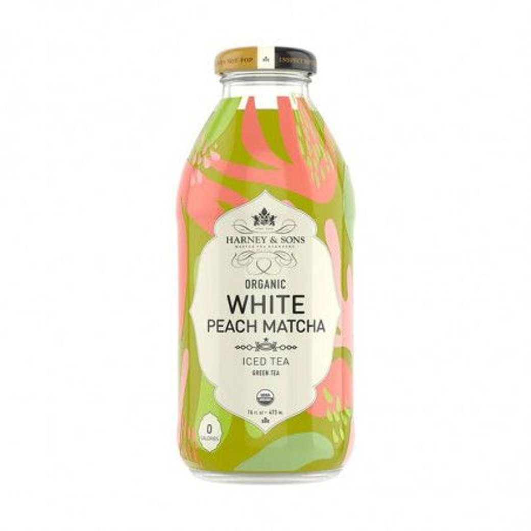 harney & sons white peach matcha [16oz]