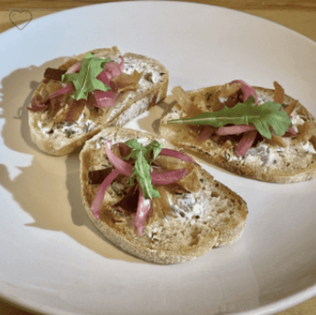 Goat Cheese Bruschetta