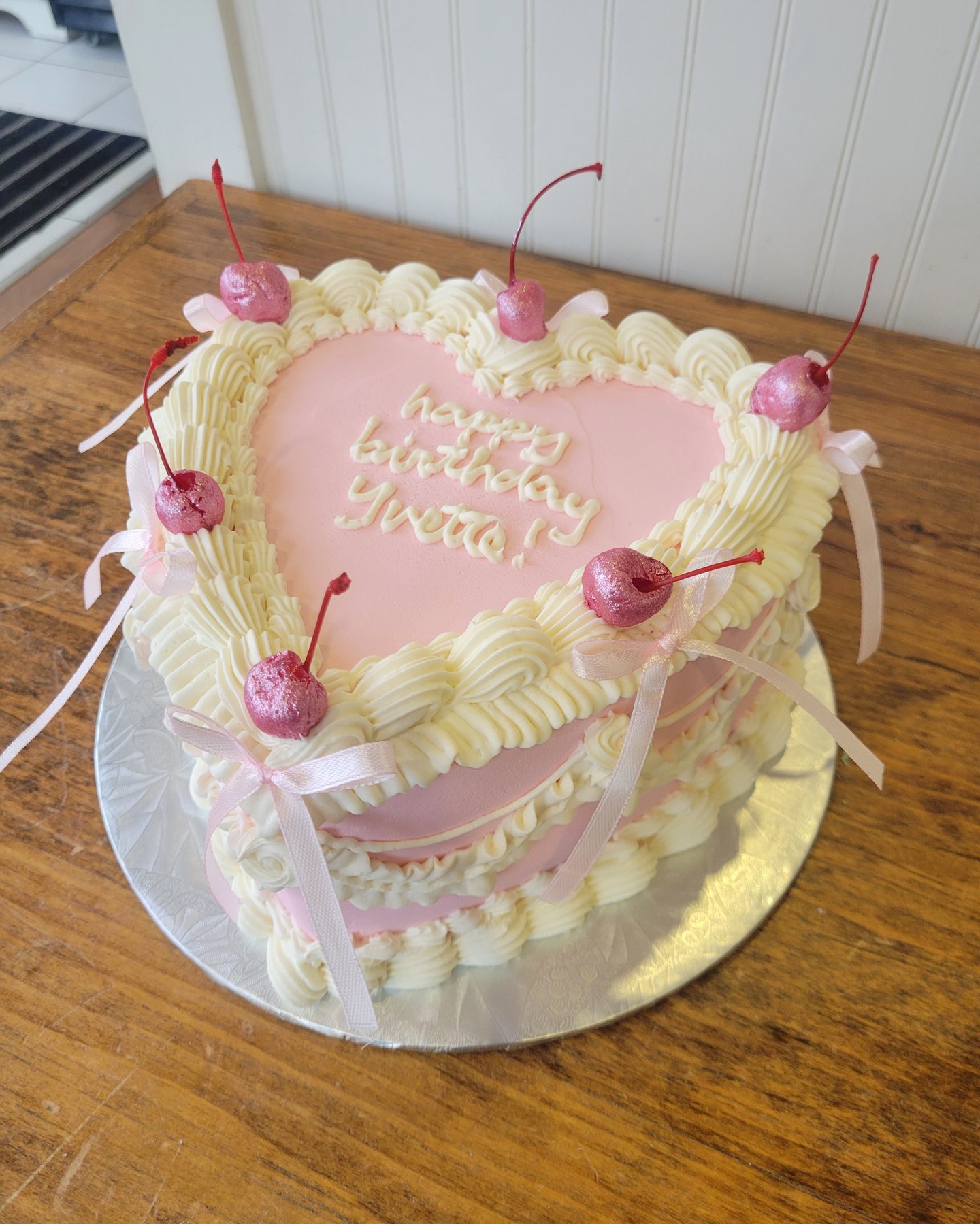 Our hearts cakes make the sweetest addition to a birthday!