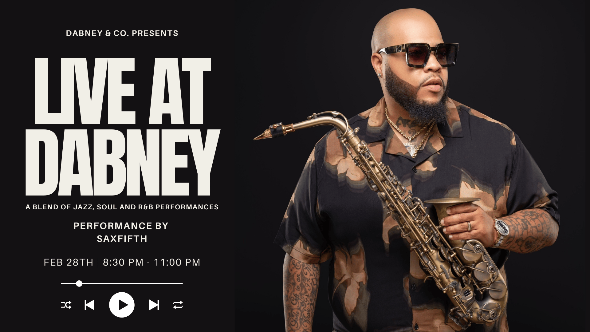 LIVE at Dabney with SaxFifth