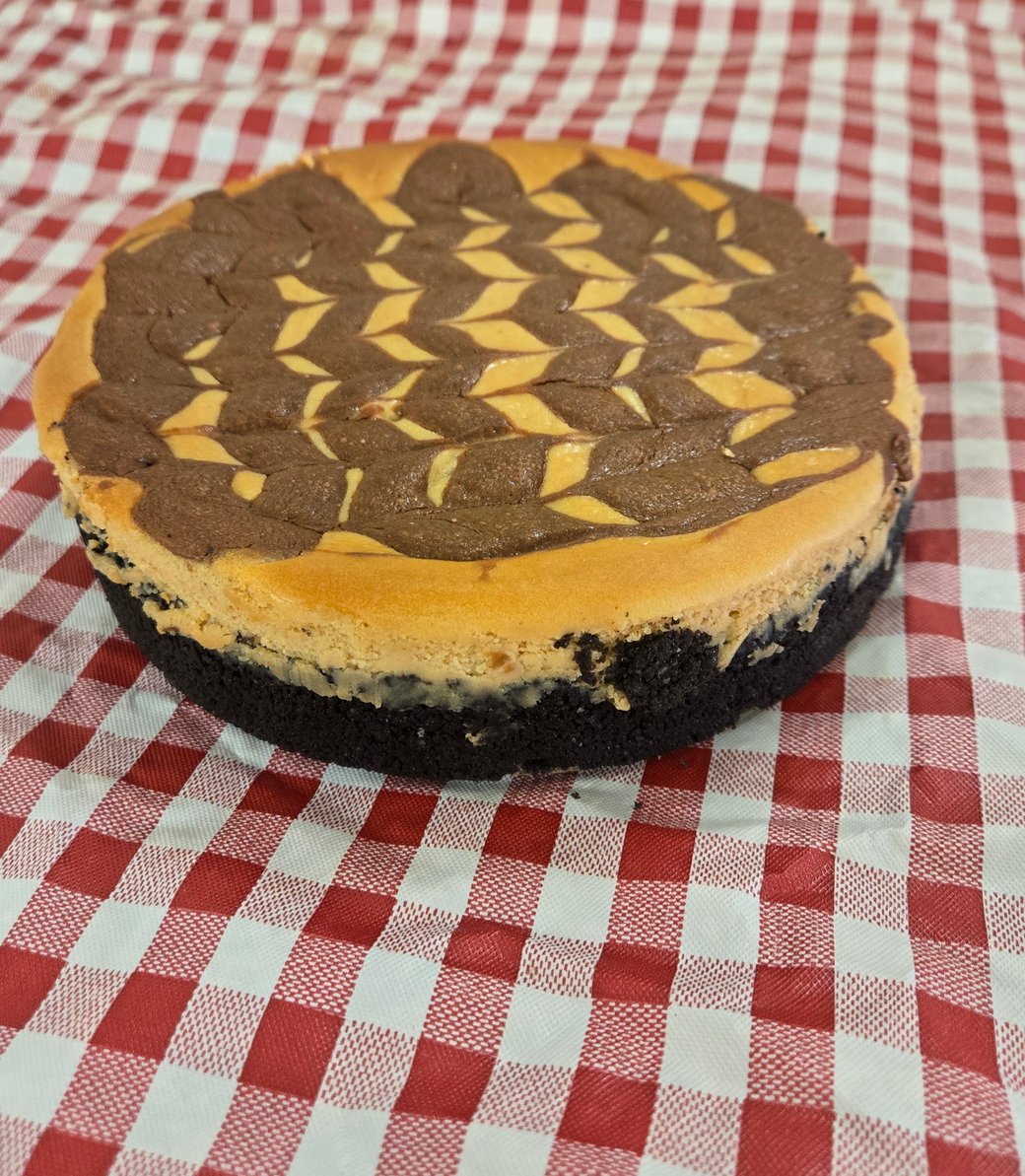 This Month's Spotlight Pie: Chocolate Peanut Butter Cheesecake