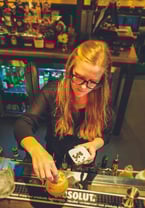 Beverage Manager Natalie Herzing