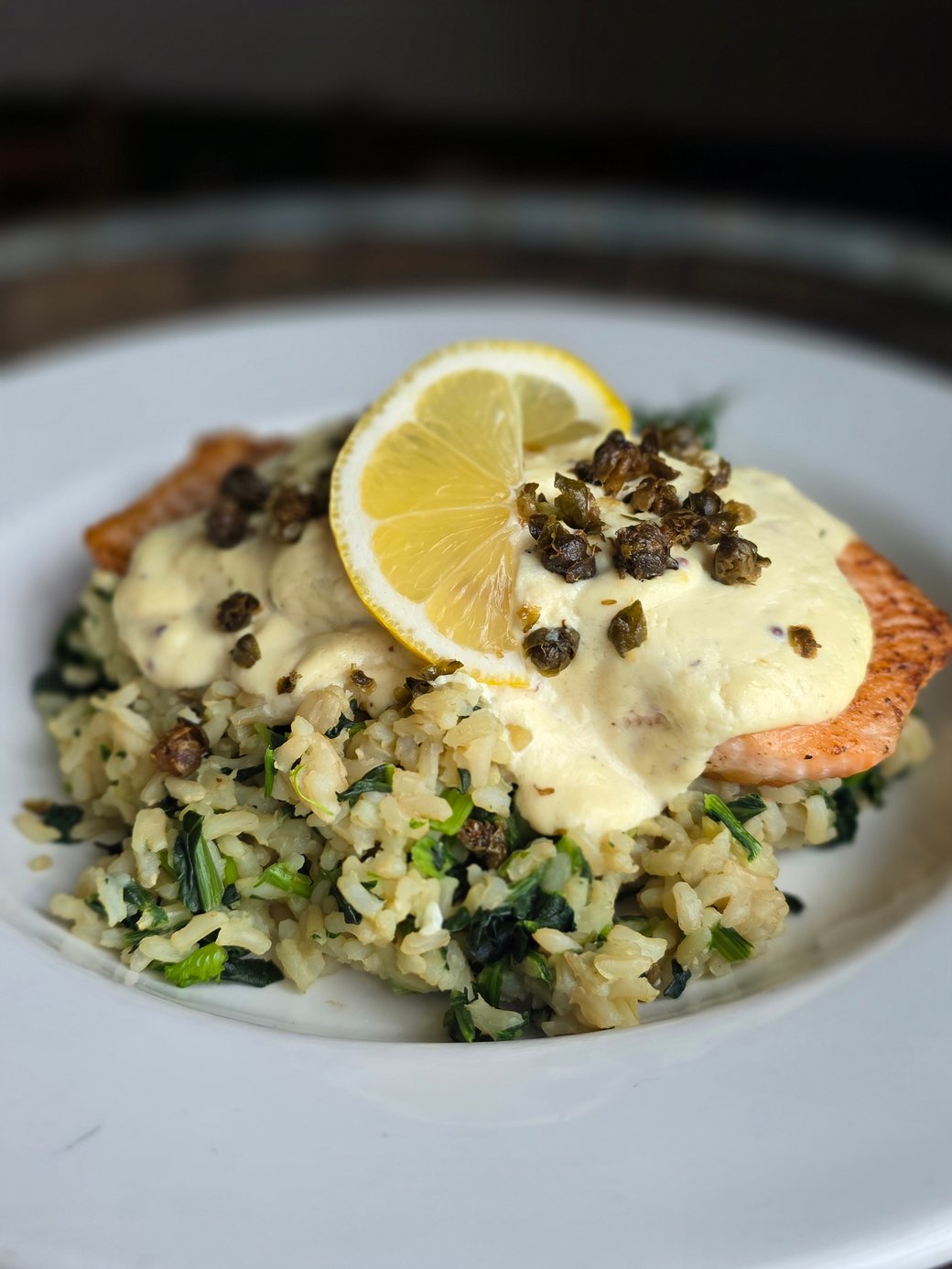 Lemon Caper Salmon