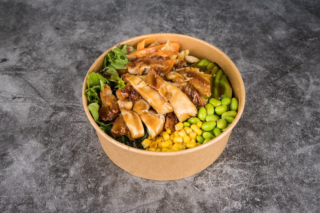 TERIYAKI CHICKEN POKE