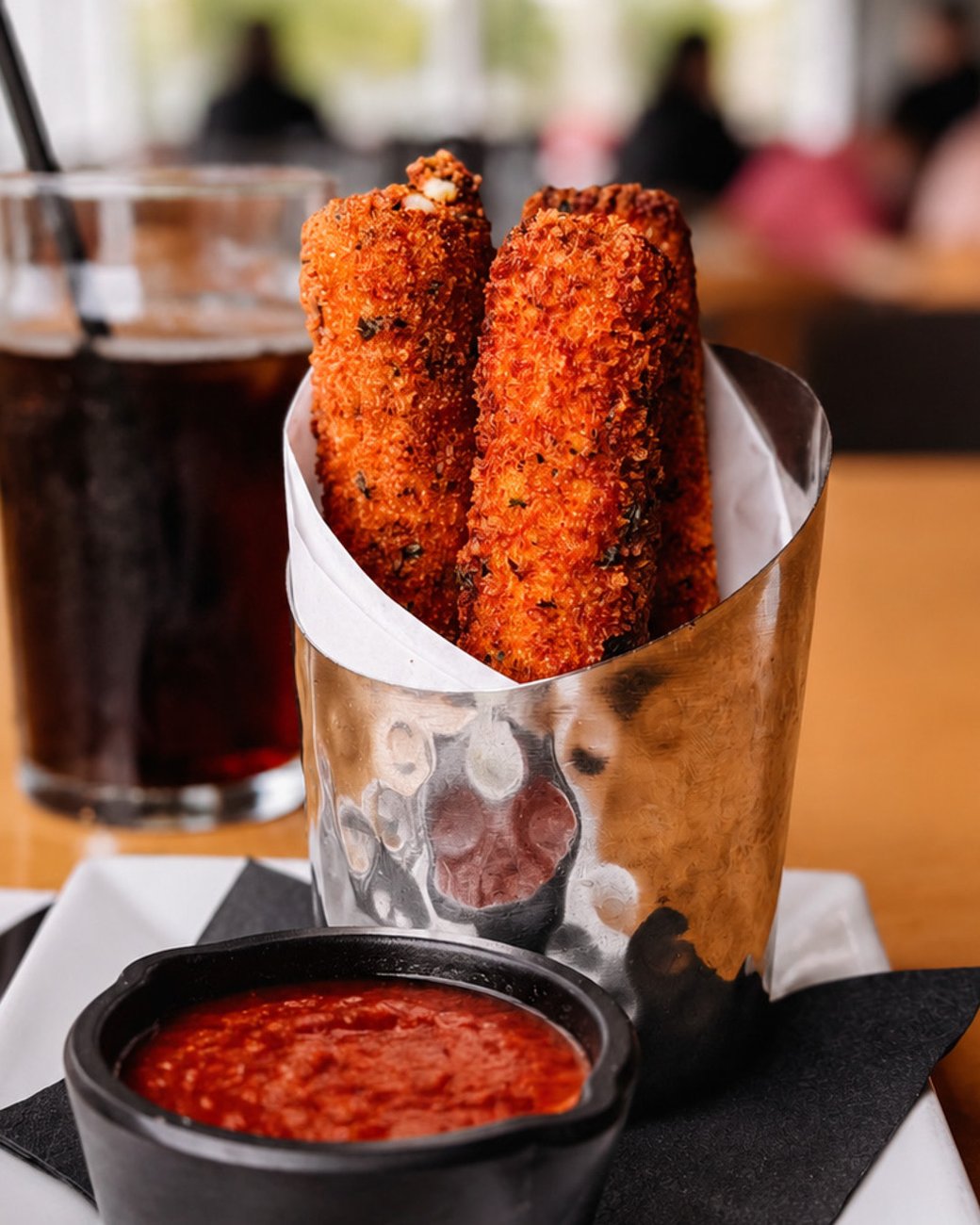 Hand Breaded Mozzarella