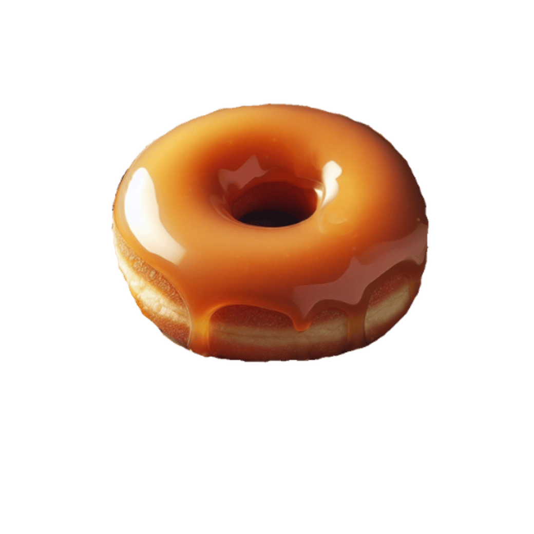 Organic Honey Glazed Donut