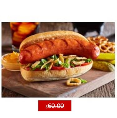 Debrazzini Sausages , shop product