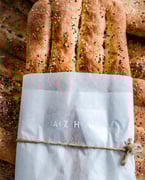 boy do we love our 🥖 Starting this Sunday, Feb 13th, Azhar's Marketplace is now open 11am - 4pm on Sundays ✨