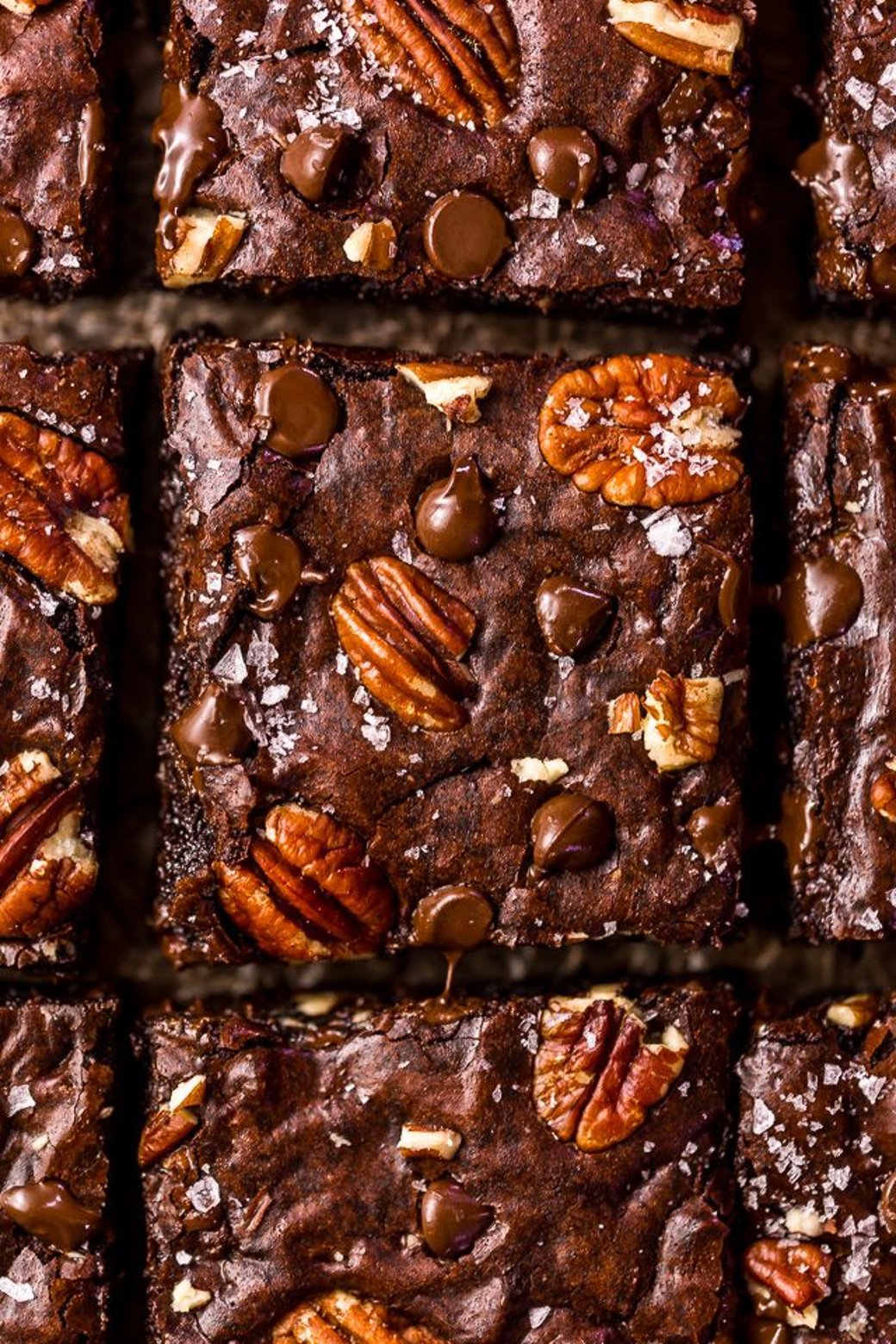Chocolate Bourbon Pecan Brownies