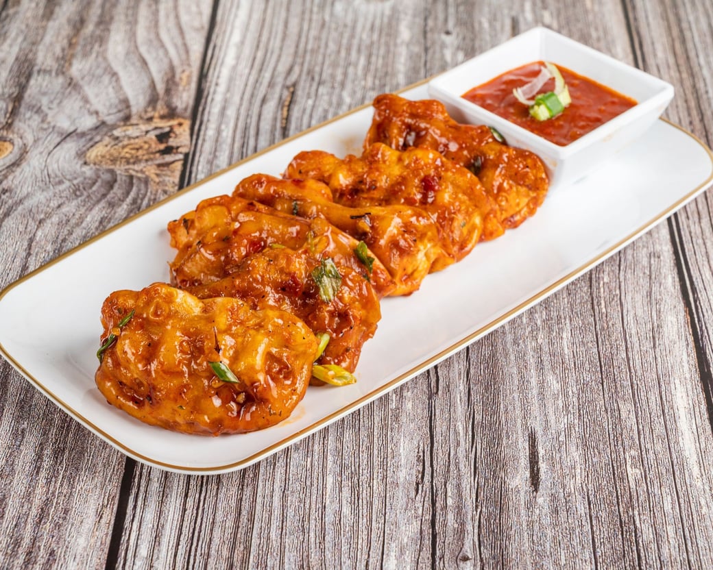 Chicken dumplings (6 pieces)