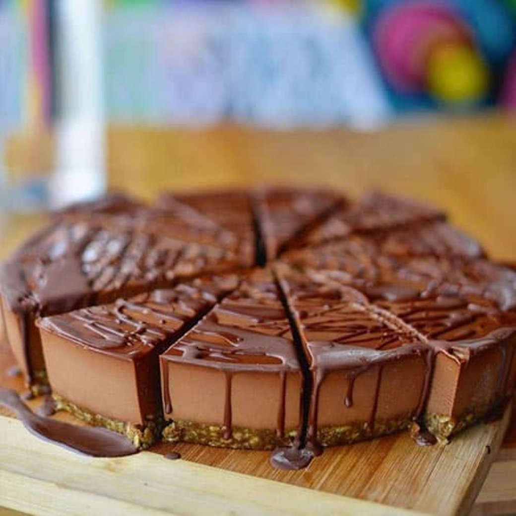 Double Chocolate Vegan Cheesecake