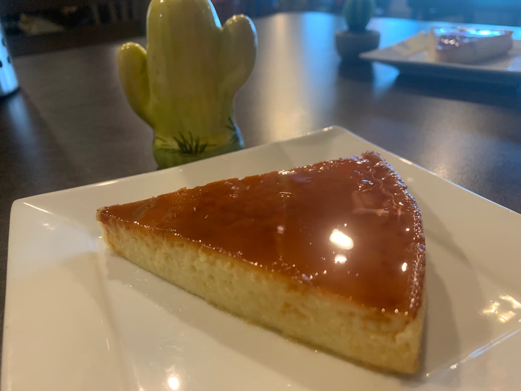 Mexican Flan Napolitano