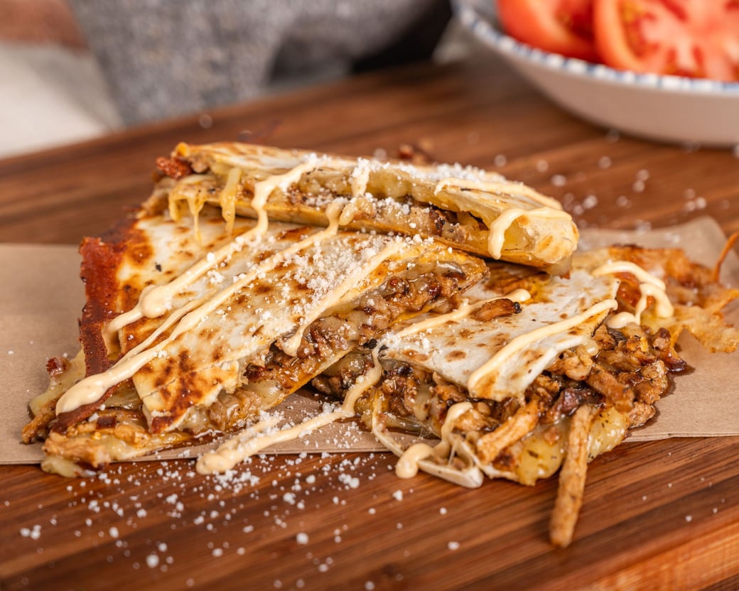 Roasted Pork Quesadilla