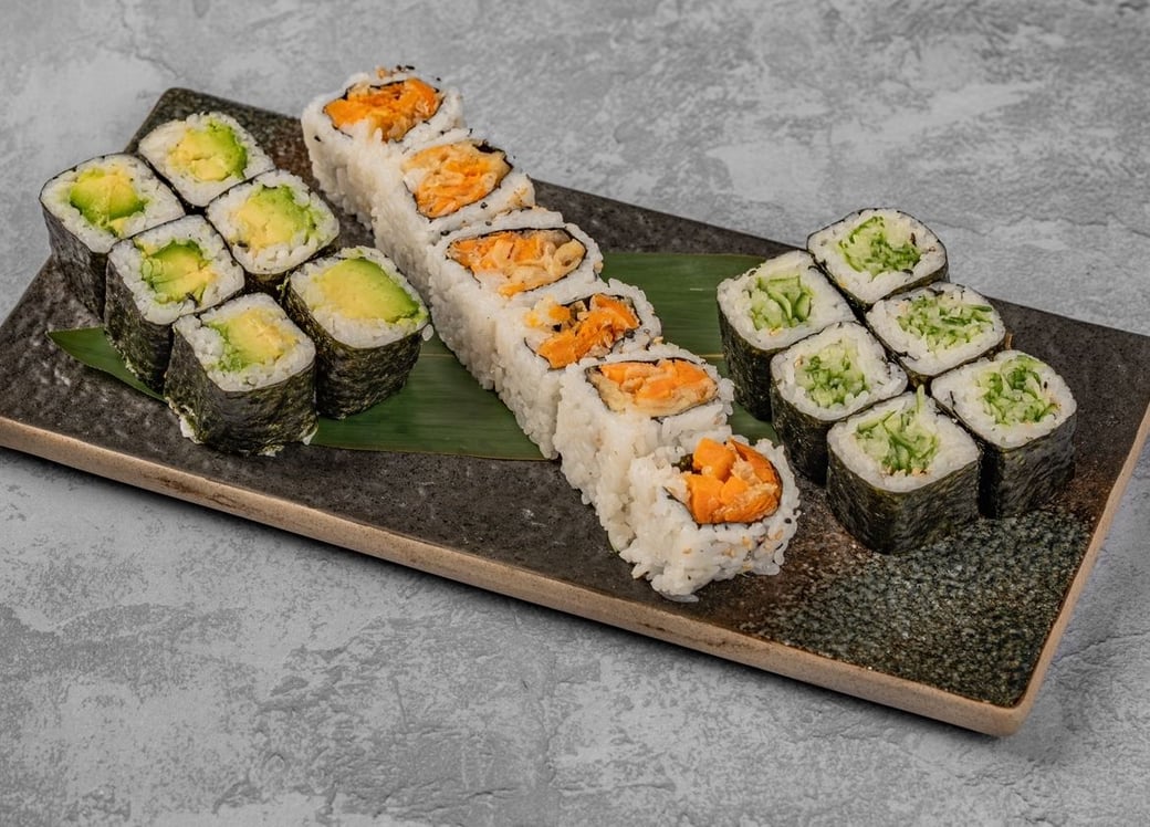 Vegetarian Sushi Set A (18pcs)
