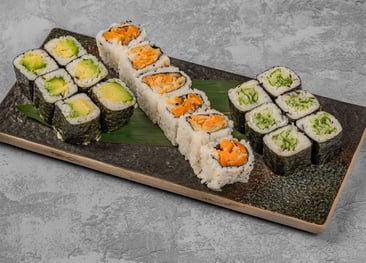 Vegetarian Sushi Set A (18pcs)