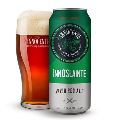 INNOCENTE BREWERY INN O'SLAINTE - IRISH RED ALE , shop product