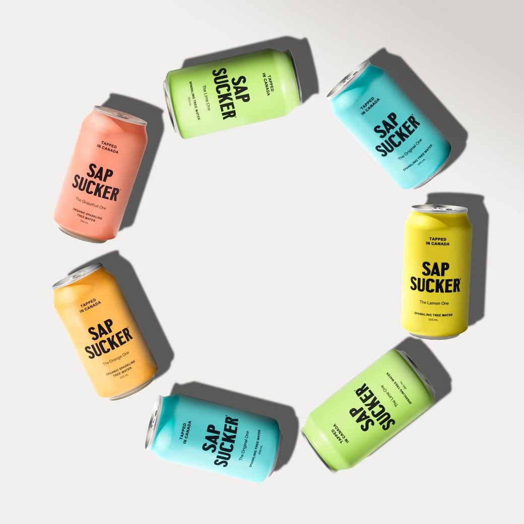 Sapsucker Sparkling Tree Water