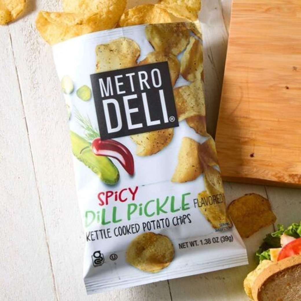 Chips (Spicy Dill Pickle) Metro Deli
