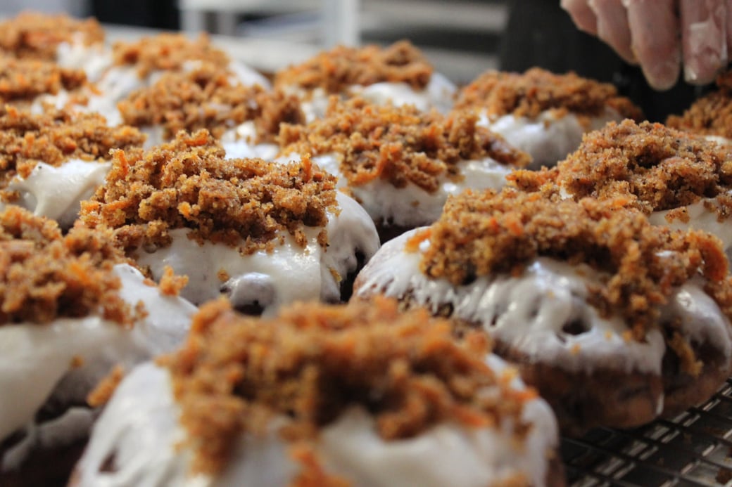 Carrot Cake Fritter