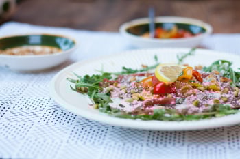 Feature image, Springbok Carpaccio