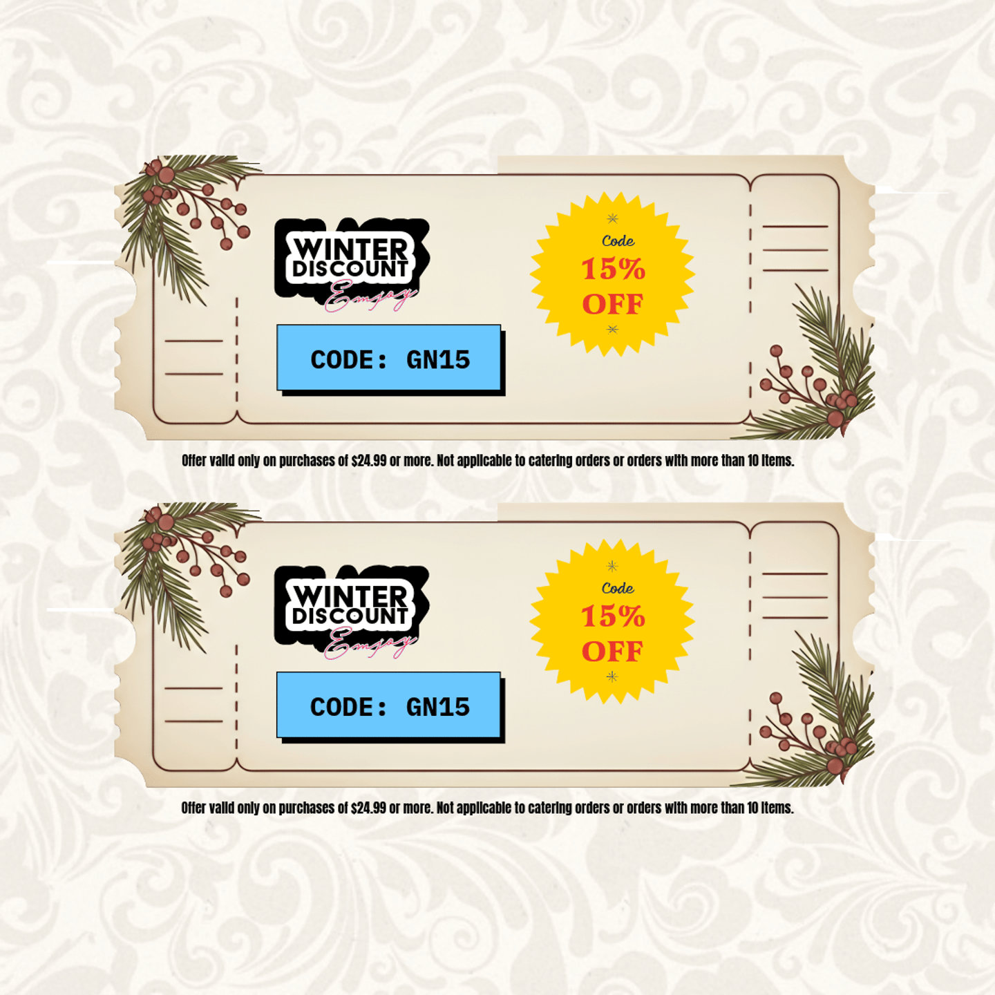 Decoration image without any essential information