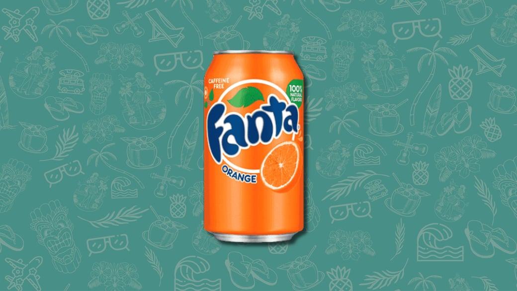 Fanta orange (canette / can)